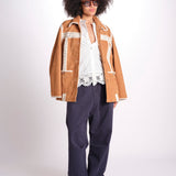 soutache blouse IYLA 056 WHITE sea ny 