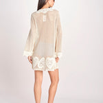 tunica in crochet MALYN TUNIC 736 CREAM sea ny 