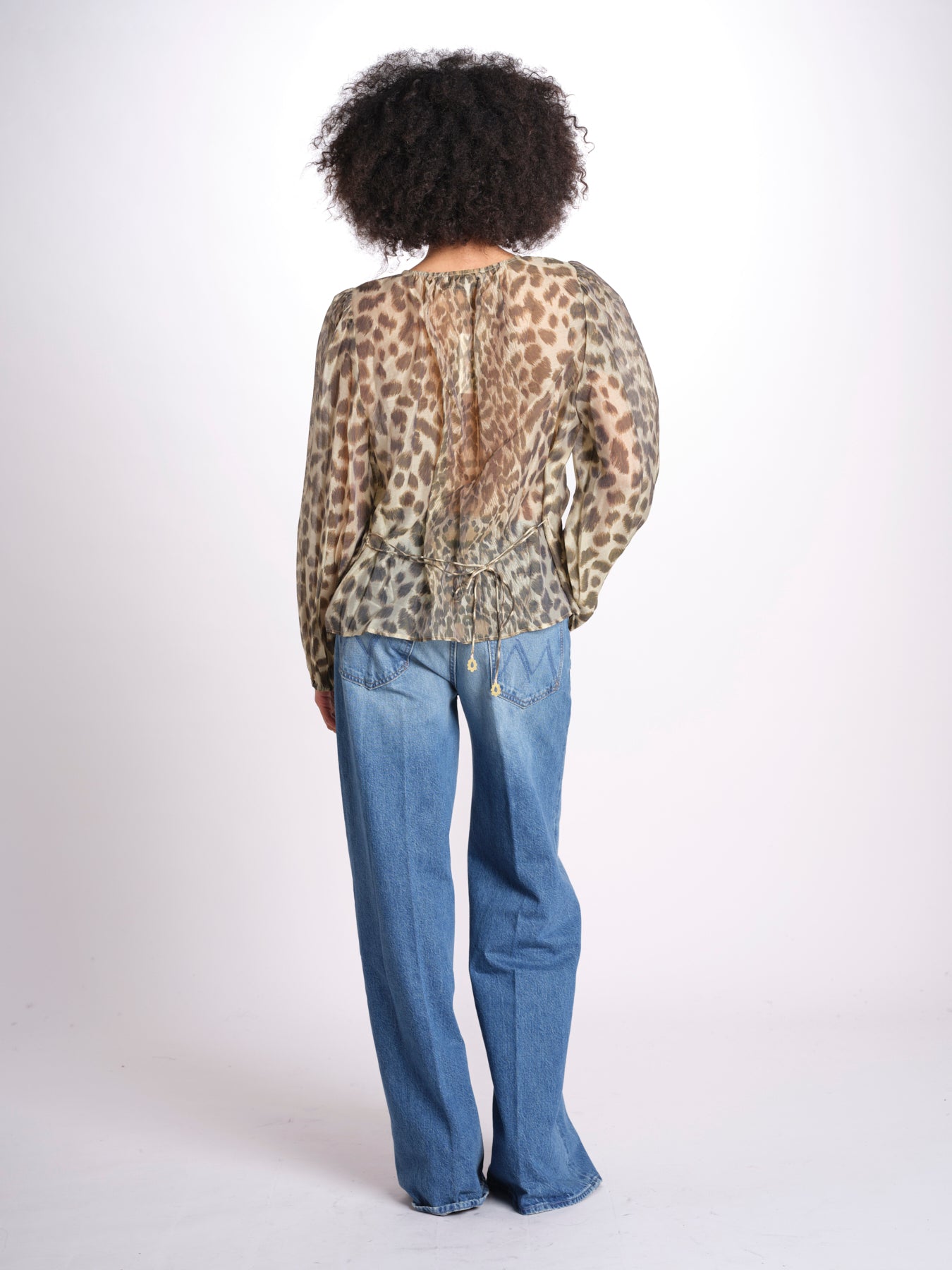 top scollo v PRINT027 CREAM sea ny 