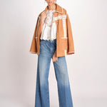 camicia cappa in pizzo SOFIA 042 CREAM sea ny 