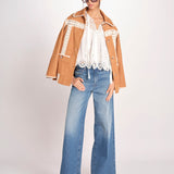 camicia a maniche lunghe in pizzo SOFIA 044 CREAM sea ny 