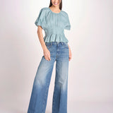 top con punto smoke VIOLET 109 BLUE sea ny 