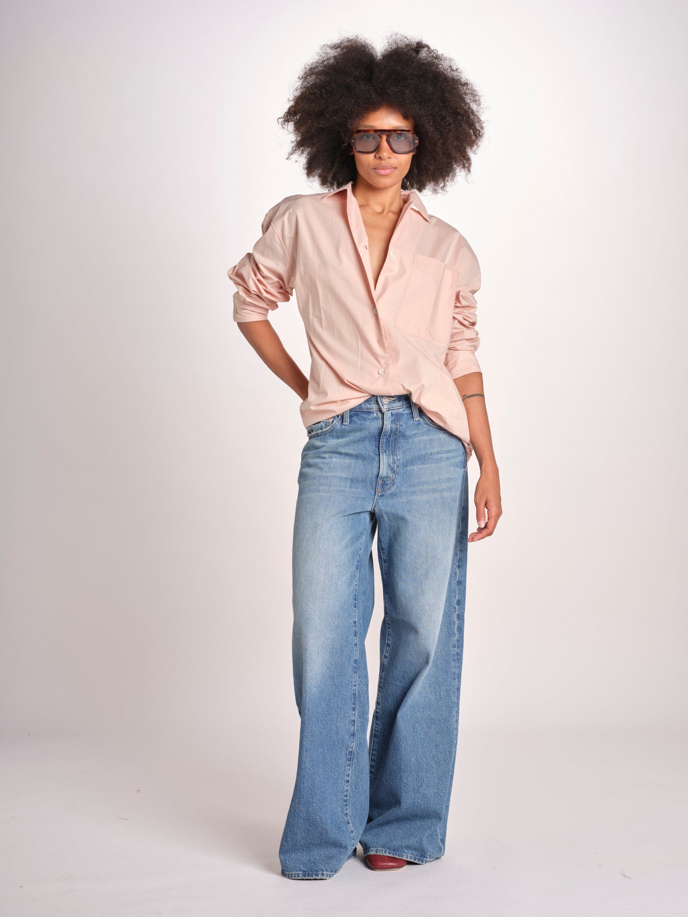 camicia uomo CHE0769ITAQUE ROSE BLLUSH ROS826S soeur 