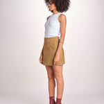 minigonna in camoscio JUP0883INNO SABLE ECR4126S soeur 