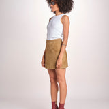minigonna in camoscio JUP0883INNO SABLE ECR4126S soeur 