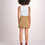 minigonna in camoscio JUP0883INNO SABLE ECR4126S soeur 