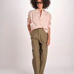 pantalone baloon con pinces PAN0623DALEY KAKI KAK0126S soeur 