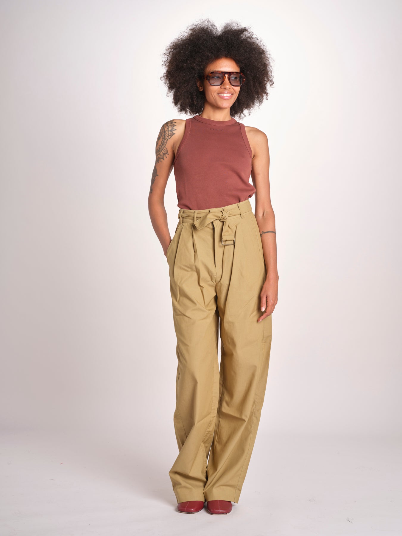pantalone con cucitura PAN0663COLE SACLE ECR4126S soeur 