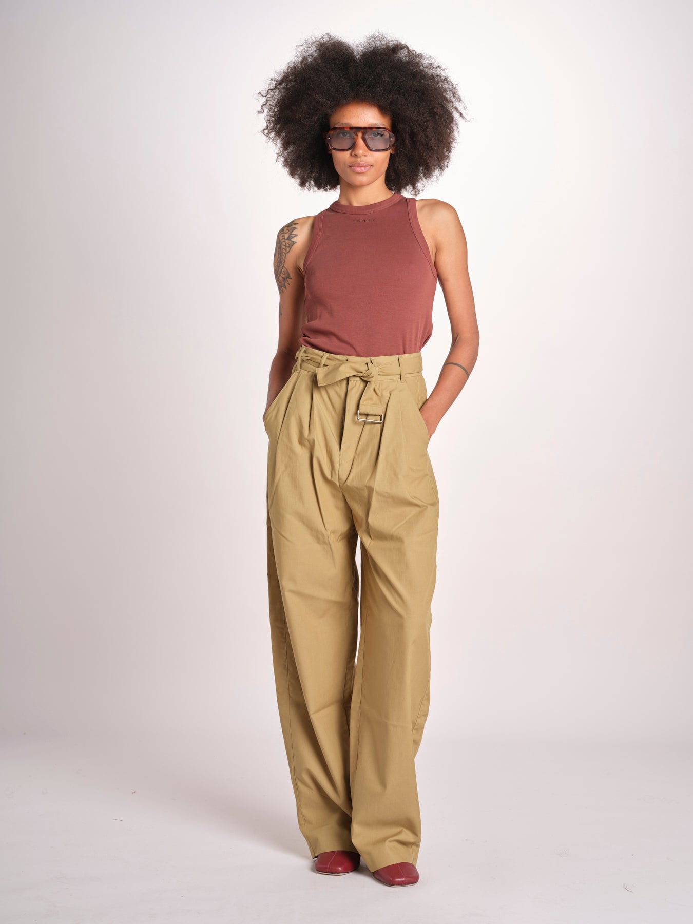 pantalone con cucitura PAN0663COLE SACLE ECR4126S soeur 