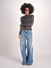 top maniche lunghe in tulle