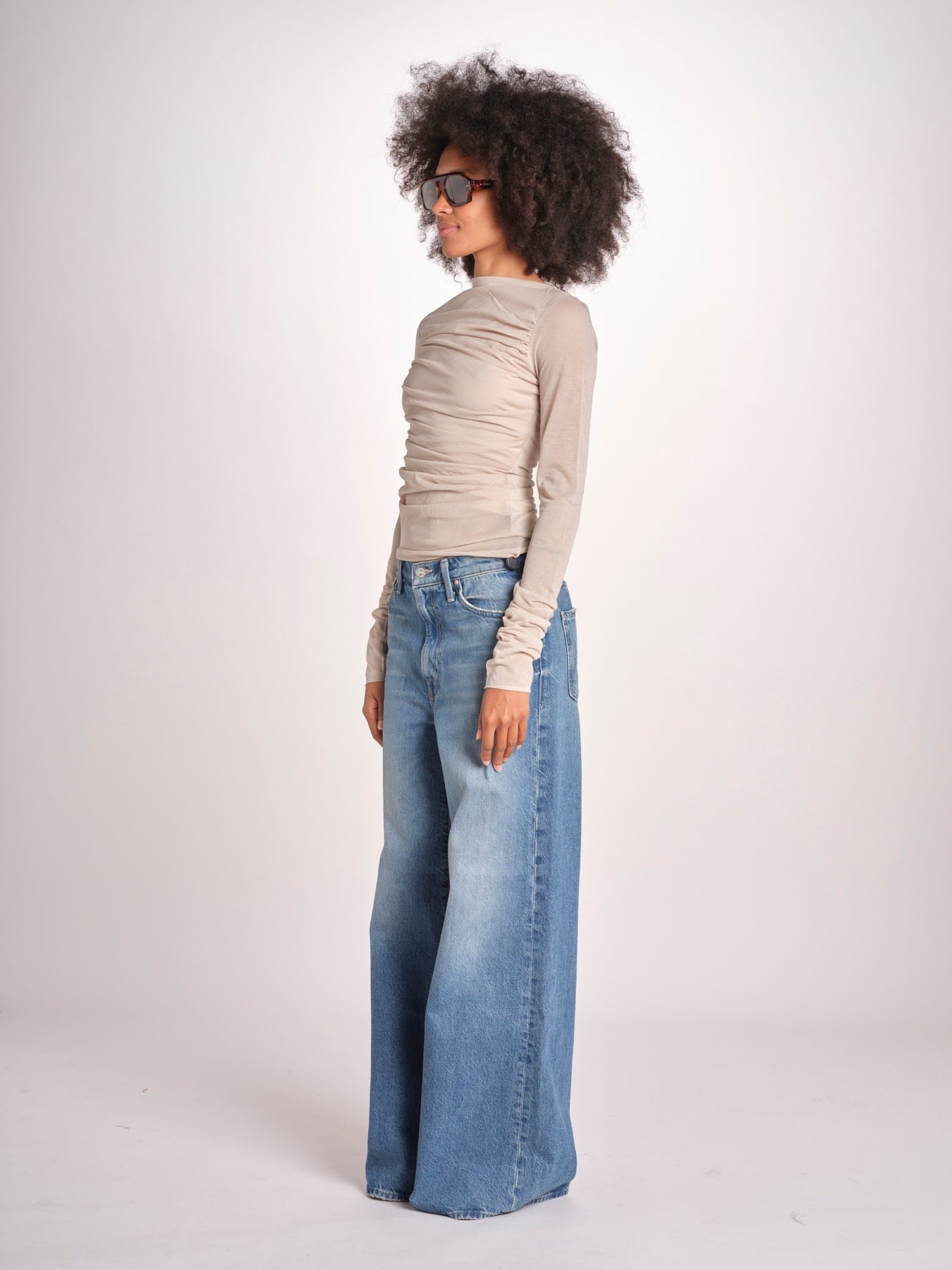 top maniche lunghe in tule TSH0135GAIA MASTIC ECR3425W soeur 