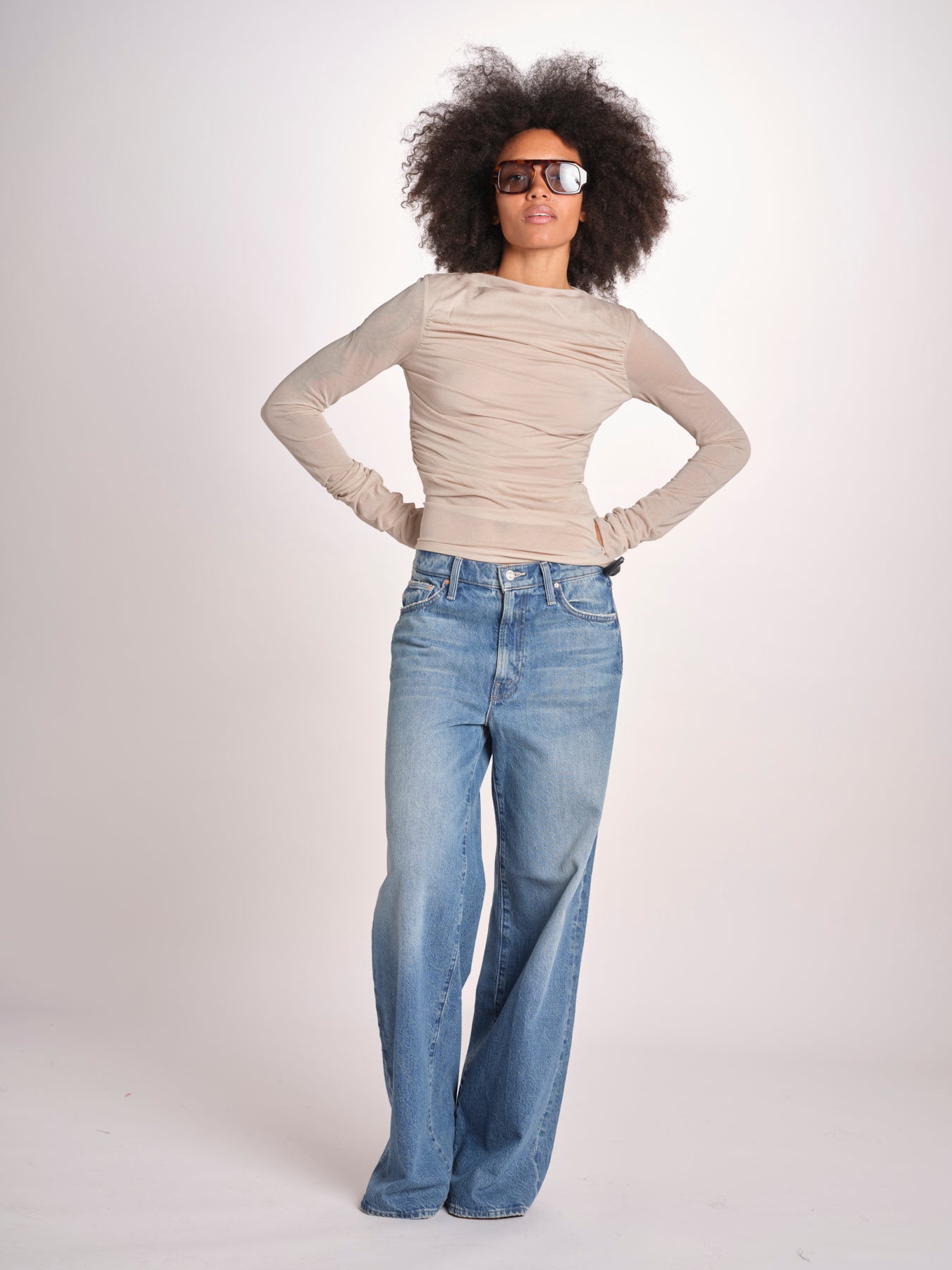 top maniche lunghe in tule TSH0135GAIA MASTIC ECR3425W soeur 