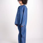giacca camicia in denim BARNA LAPIS sofie d'hoore 
