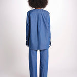 giacca camicia in denim BARNA LAPIS sofie d'hoore 