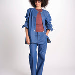 giacca camicia in denim BARNA LAPIS sofie d'hoore 