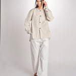 Giacca camicia in denim BARNA LION NATURAL sofie d'hoore 