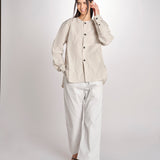 Giacca camicia in denim BARNA LION NATURAL sofie d'hoore 