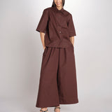 camicia m/c BISCAY CACAO sofie d'hoore 