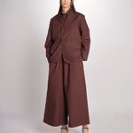 Blazer in cotone CYRANO CACAO sofie d'hoore 