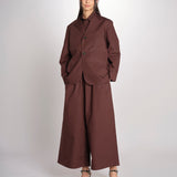 Blazer in cotone CYRANO CACAO sofie d'hoore 