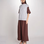 gillet over MISTLE LIGHT GREY sofie d'hoore 