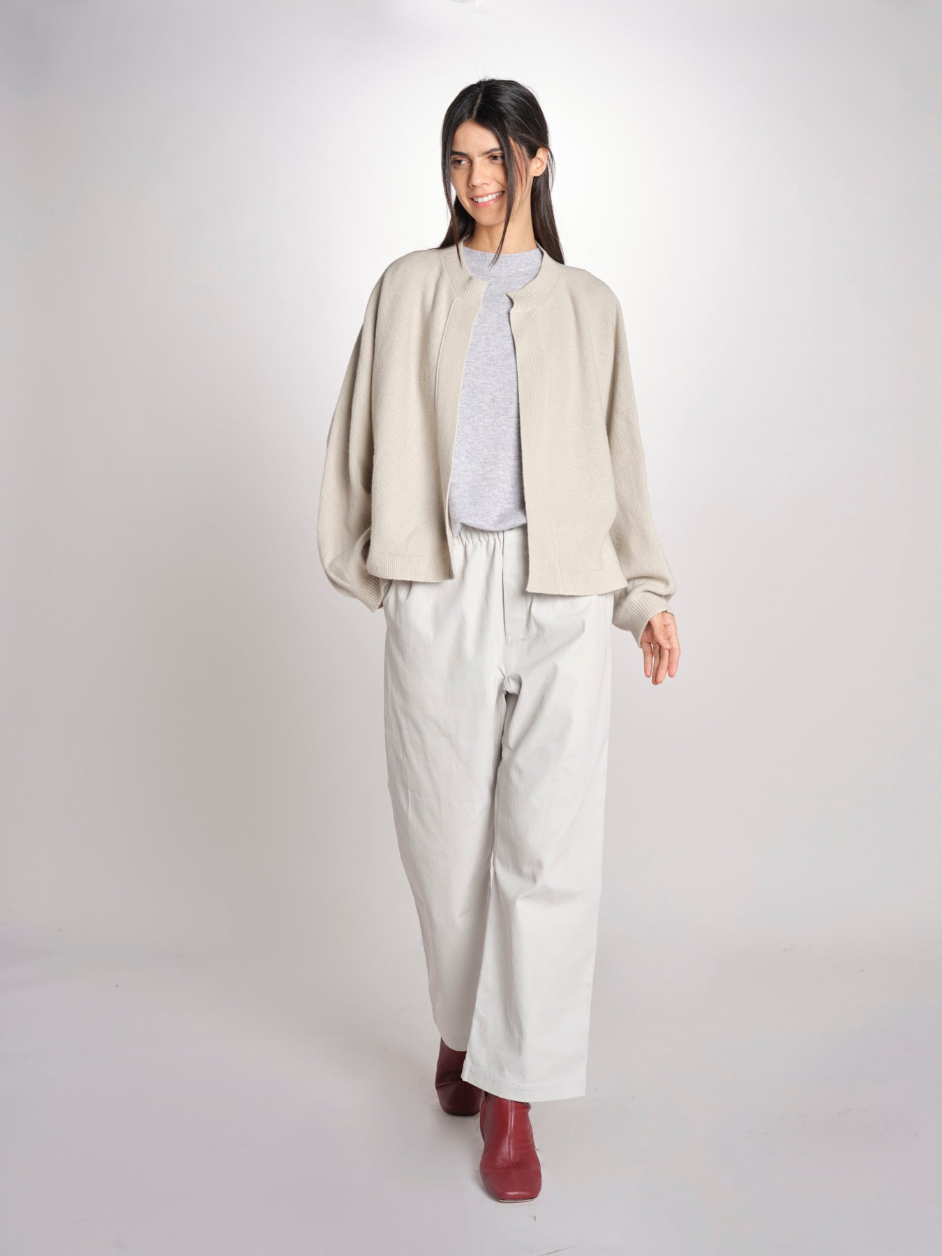 gillet over MISTLE LIGHT GREY sofie d'hoore 