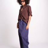 pantalone zip over in nylon PACK EBONY sofie d'hoore 