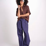 pantalone zip over in nylon PACK EBONY sofie d'hoore 