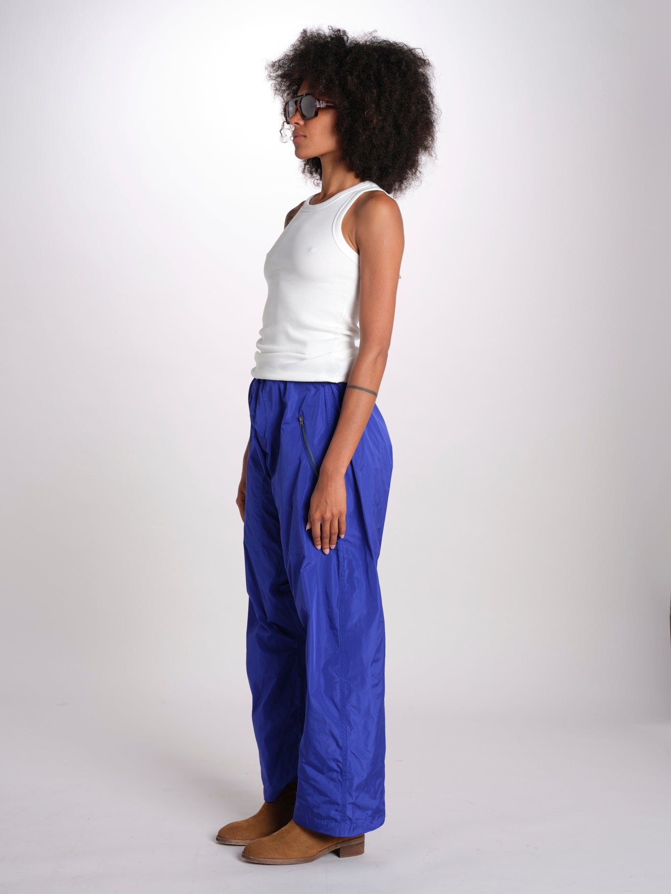 pantalone zip over in nylon PACK INK sofie d'hoore 