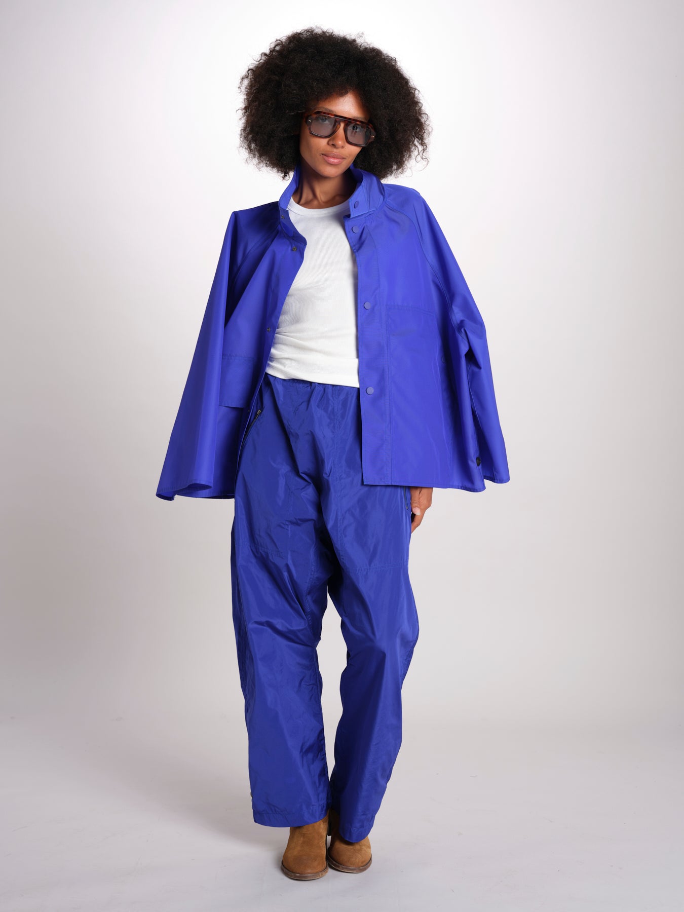pantalone zip over in nylon PACK INK sofie d'hoore 