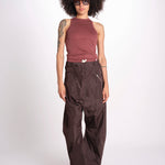 pantalone zip over in nylon PACK KLEIN sofie d'hoore 