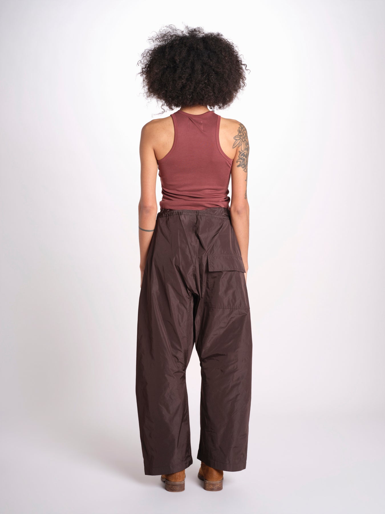 pantalone zip over in nylon PACK KLEIN sofie d'hoore 