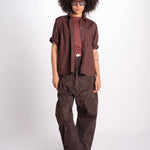 pantalone zip over in nylon PACK KLEIN sofie d'hoore 