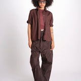 pantalone zip over in nylon PACK KLEIN sofie d'hoore 