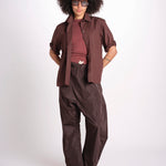 pantalone zip over in nylon PACK KLEIN sofie d'hoore 