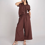 Pantalone con coulisse PARANA CACAO sofie d'hoore 
