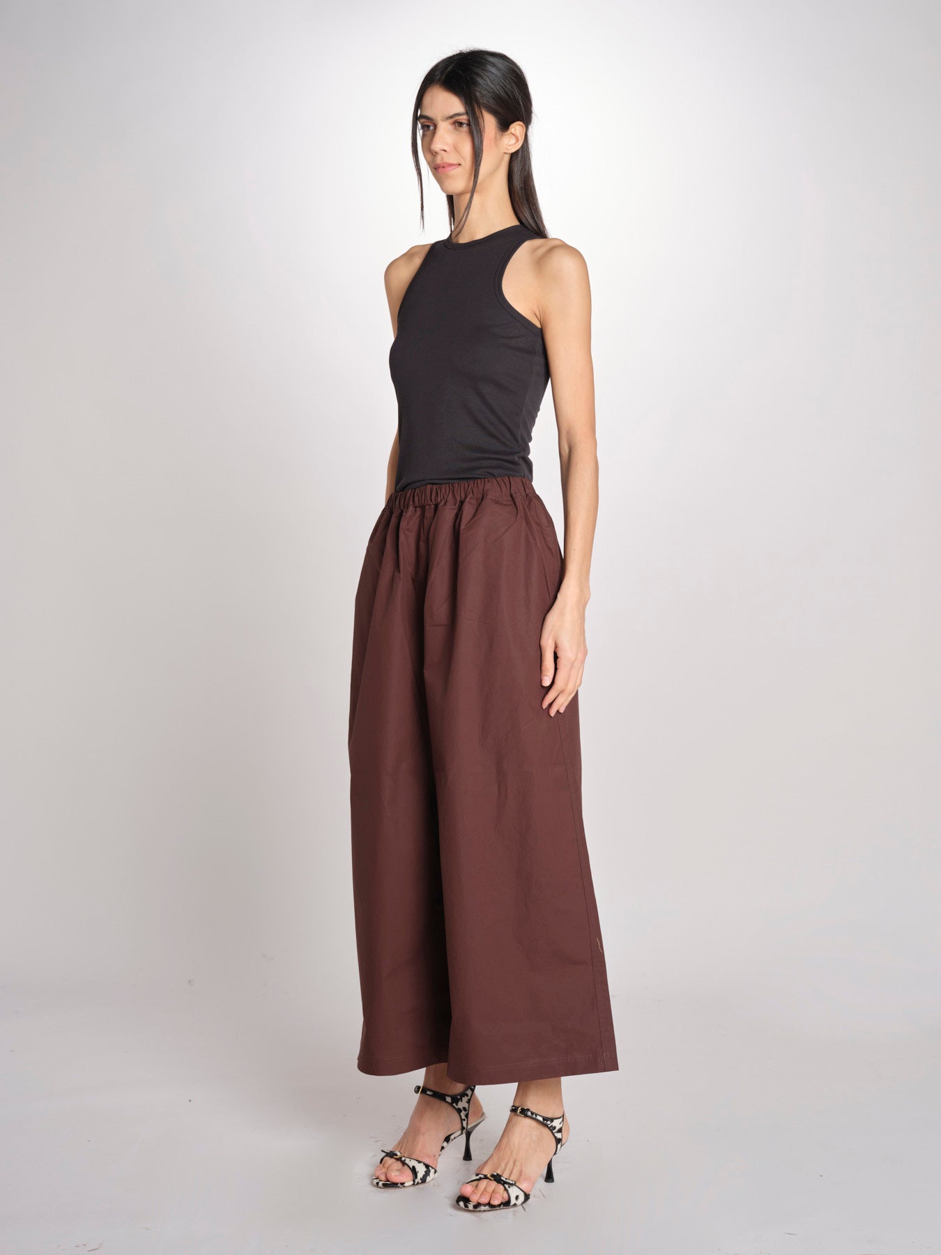 Pantalone con coulisse PARANA CACAO sofie d'hoore 