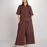 Pantalone con coulisse PARANA CACAO sofie d'hoore 
