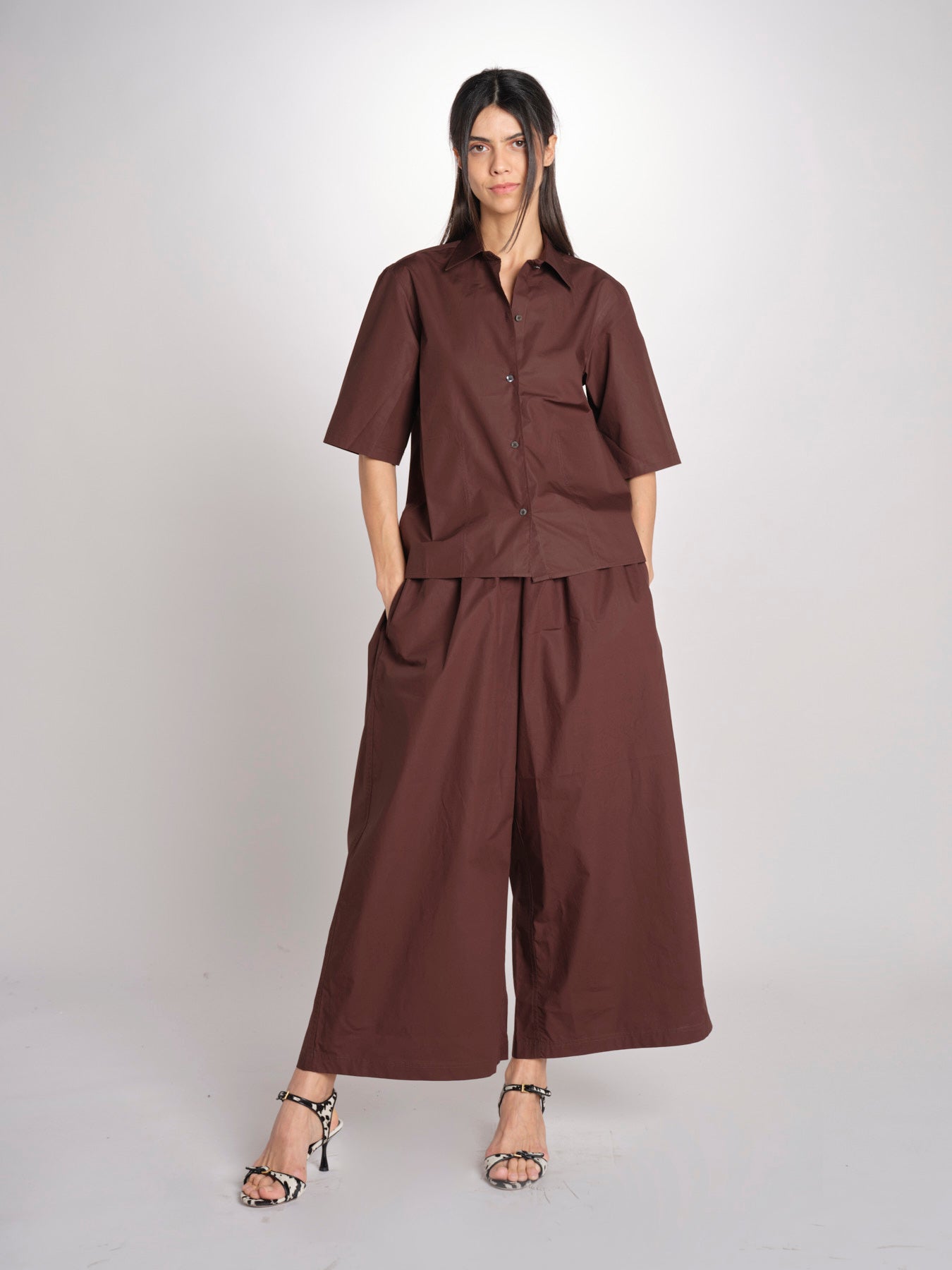 Pantalone con coulisse PARANA CACAO sofie d'hoore 