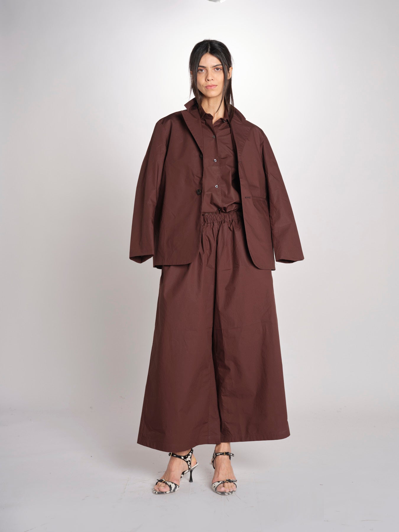 Pantalone con coulisse PARANA CACAO sofie d'hoore 