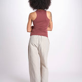 pantalone stropicciato PAVON NATURAL sofie d'hoore 