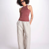 pantalone stropicciato PAVON NATURAL sofie d'hoore 