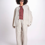 pantalone stropicciato PAVON NATURAL sofie d'hoore 