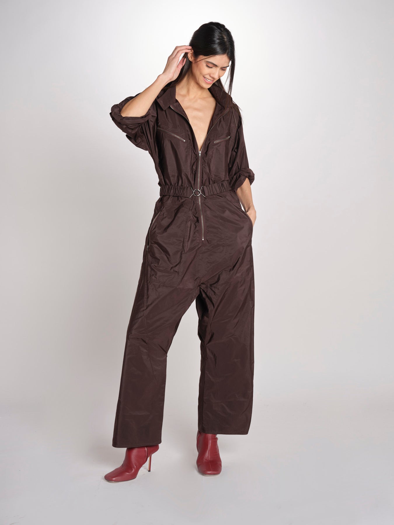 Tuta con zip PLATEAU EBONY sofie d'hoore 