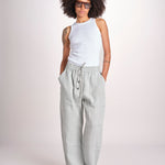 pantalone con bottone ATTIS SNW-1640 SPEARMINT studio nicholson 