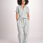 pantalone con bottone ATTIS SNW-1640 SPEARMINT studio nicholson 