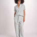 pantalone con bottone ATTIS SNW-1640 SPEARMINT studio nicholson 