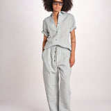 pantalone con bottone ATTIS SNW-1640 SPEARMINT studio nicholson 