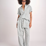 pantalone con bottone ATTIS SNW-1640 SPEARMINT studio nicholson 