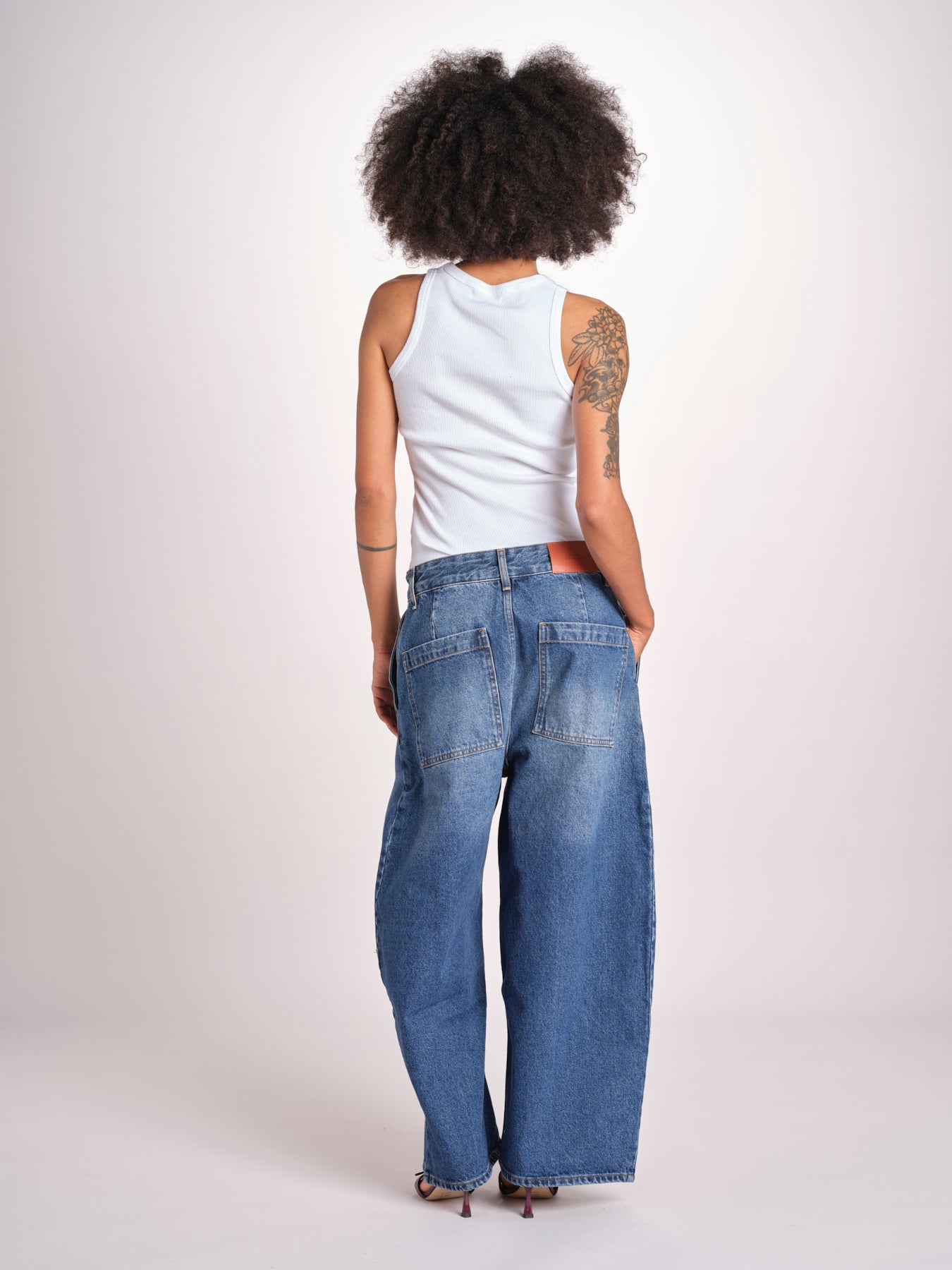 denim over CHALCO SNW-1417 WARN WASH INDIGO studio nicholson 